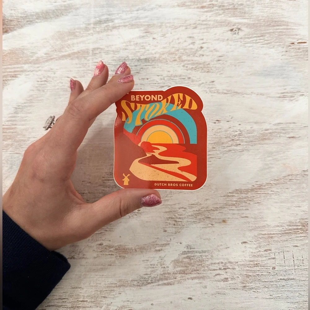 Dutch Bros Beyond Stoked Sticker